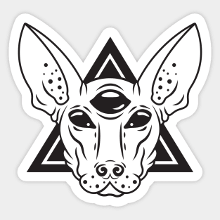 Cosmic Familar Xolo (light shirts) Sticker